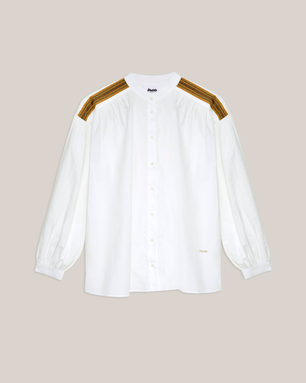 Ribbon Blouse Off White