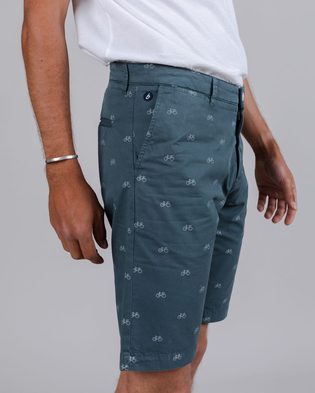 Fixed Gear Rider Printed Shorts