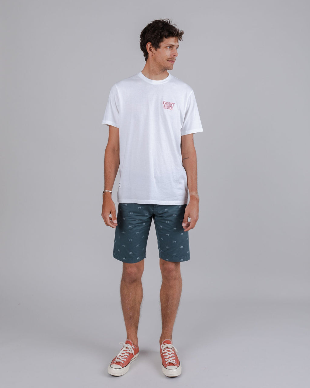 Fixed Gear Rider Printed Shorts