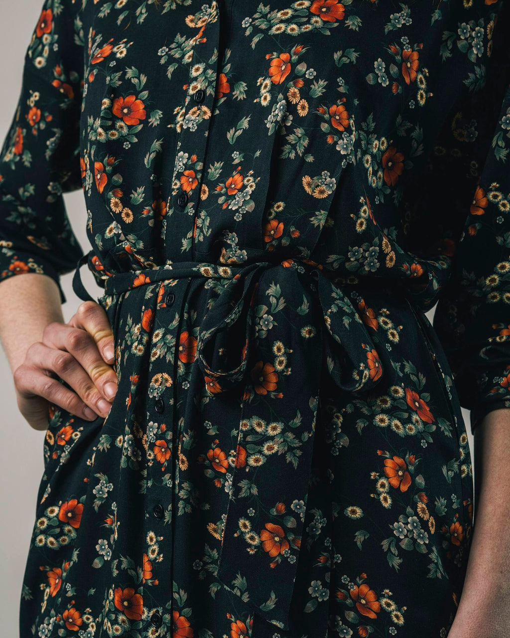 Dalia Long Dress Black