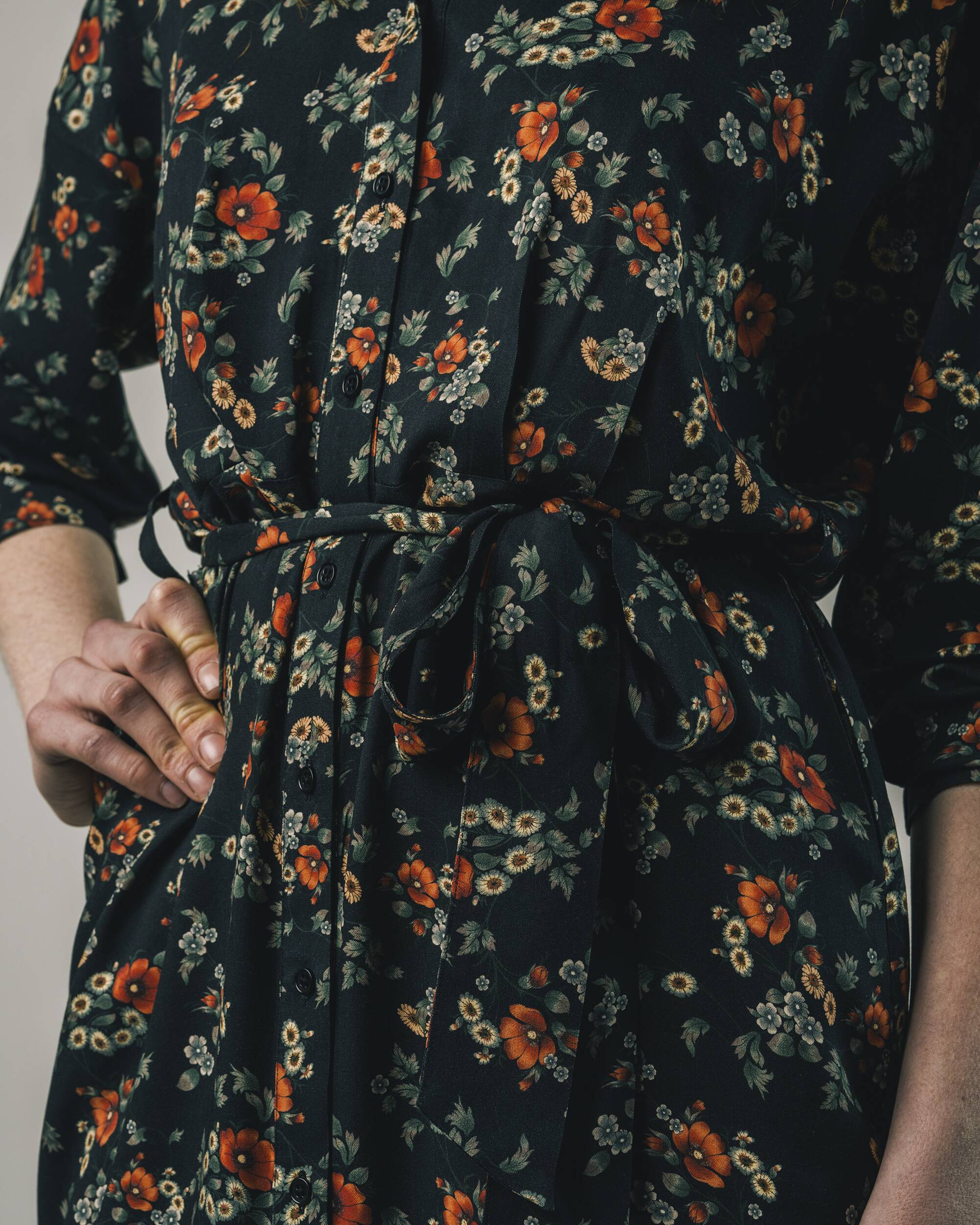 Dalia Long Dress Black