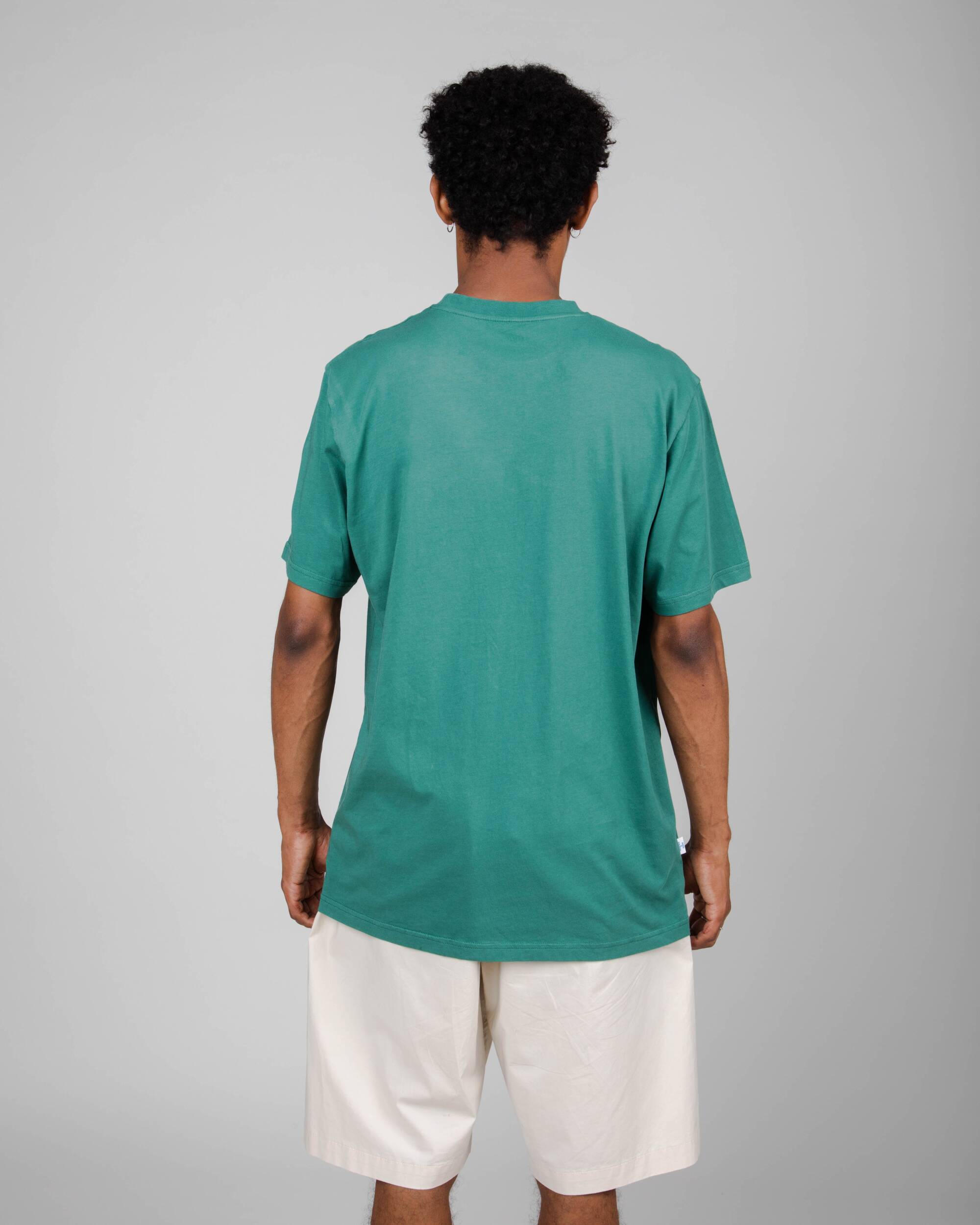 Asis Percales Heart T-Shirt Green