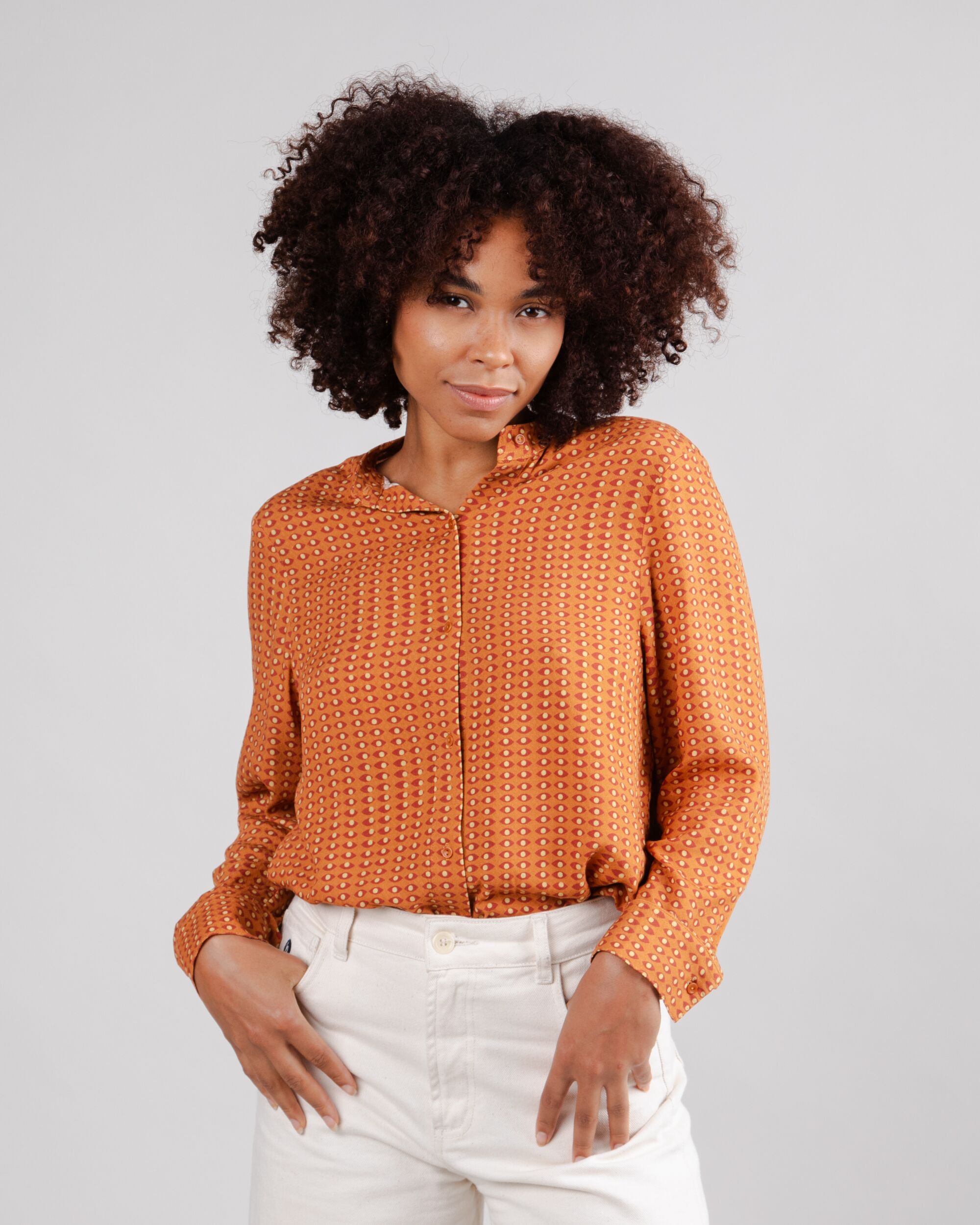 Eyes Mao Blouse Spices