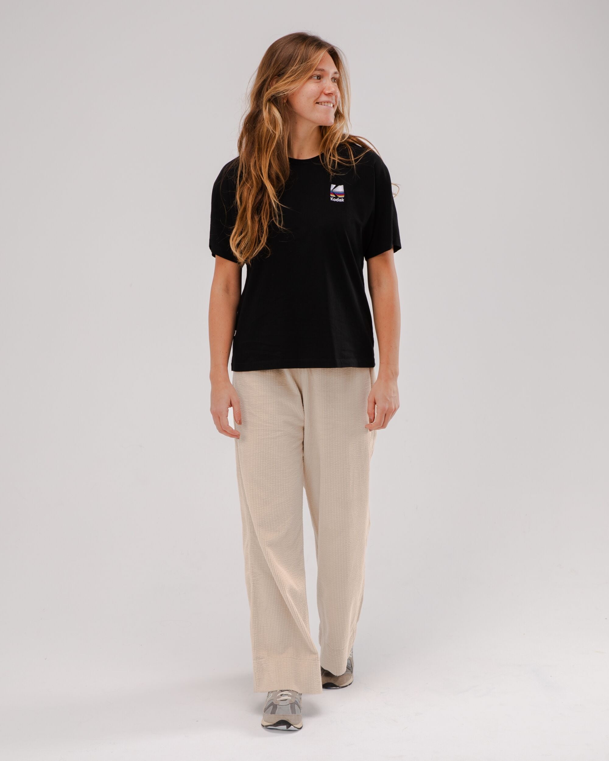 Kodak Color Oversize Tee Black