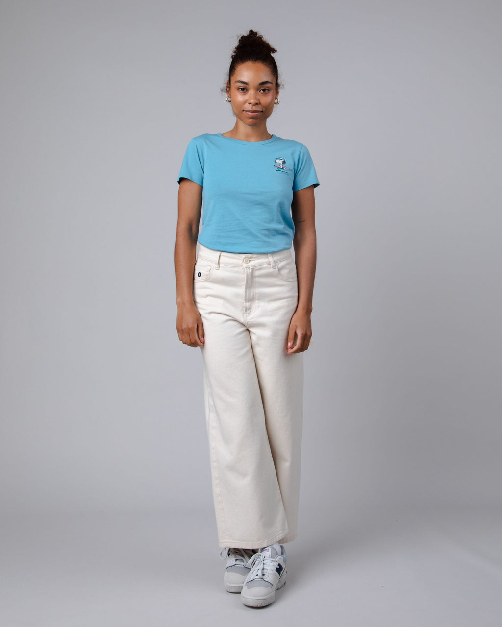 Peanuts Beach Tee Blue