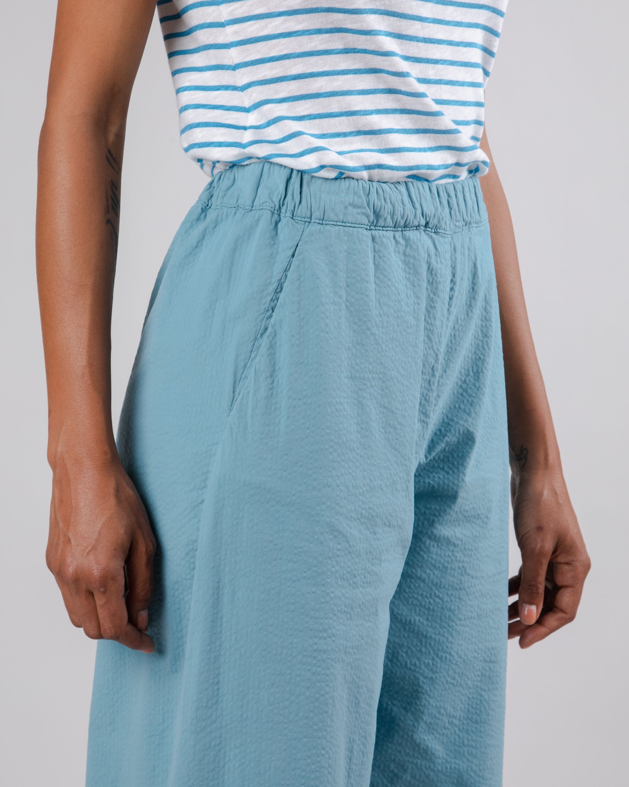 Oversize Picnic Pants Ocean