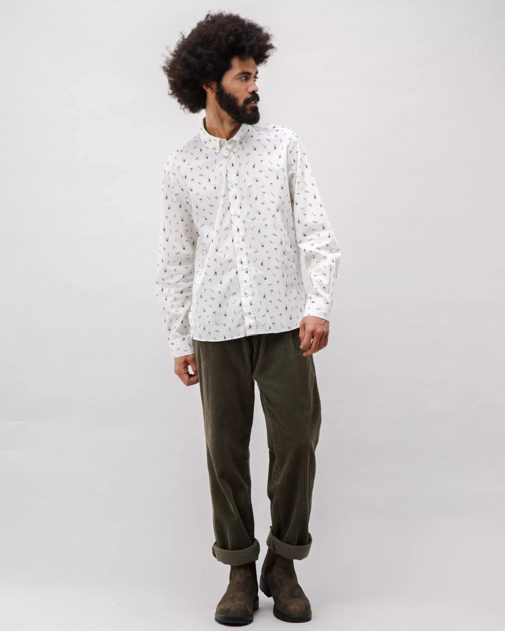 Salut Cotton Shirt Ecru