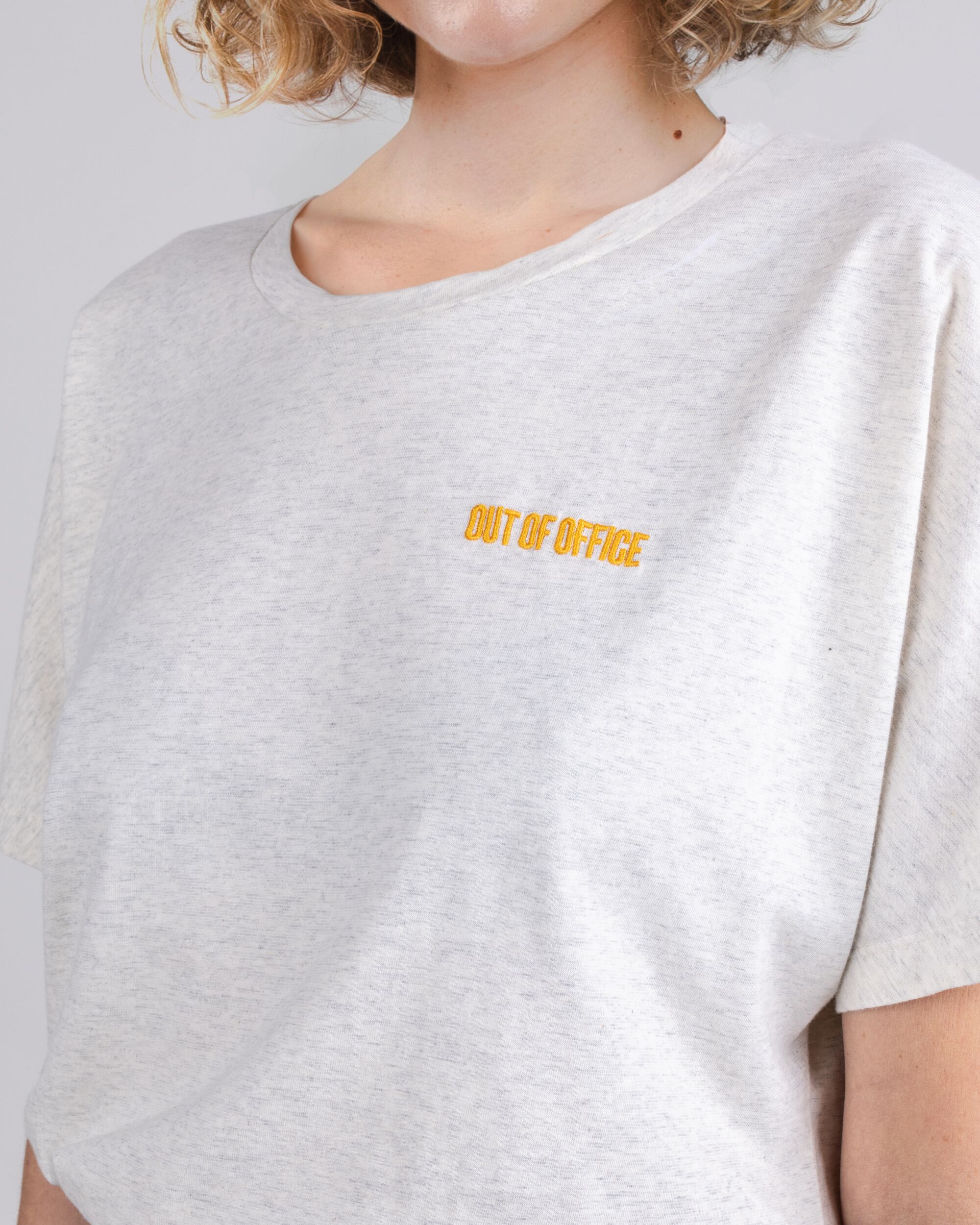 Out of Office Cotton Tee Cream