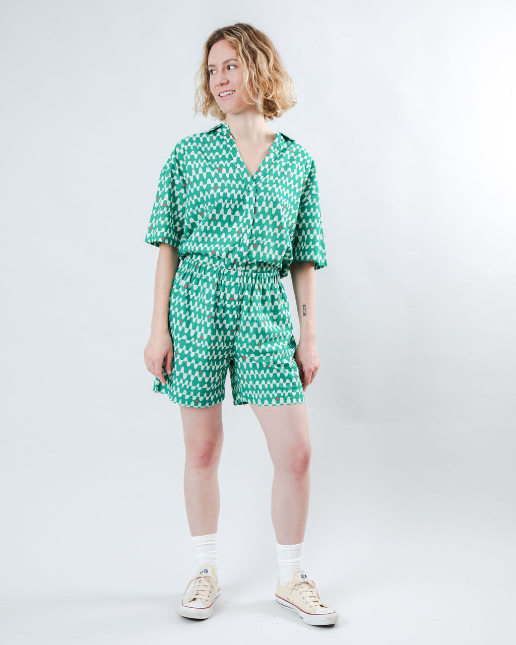 Sunset Roxy Short Green