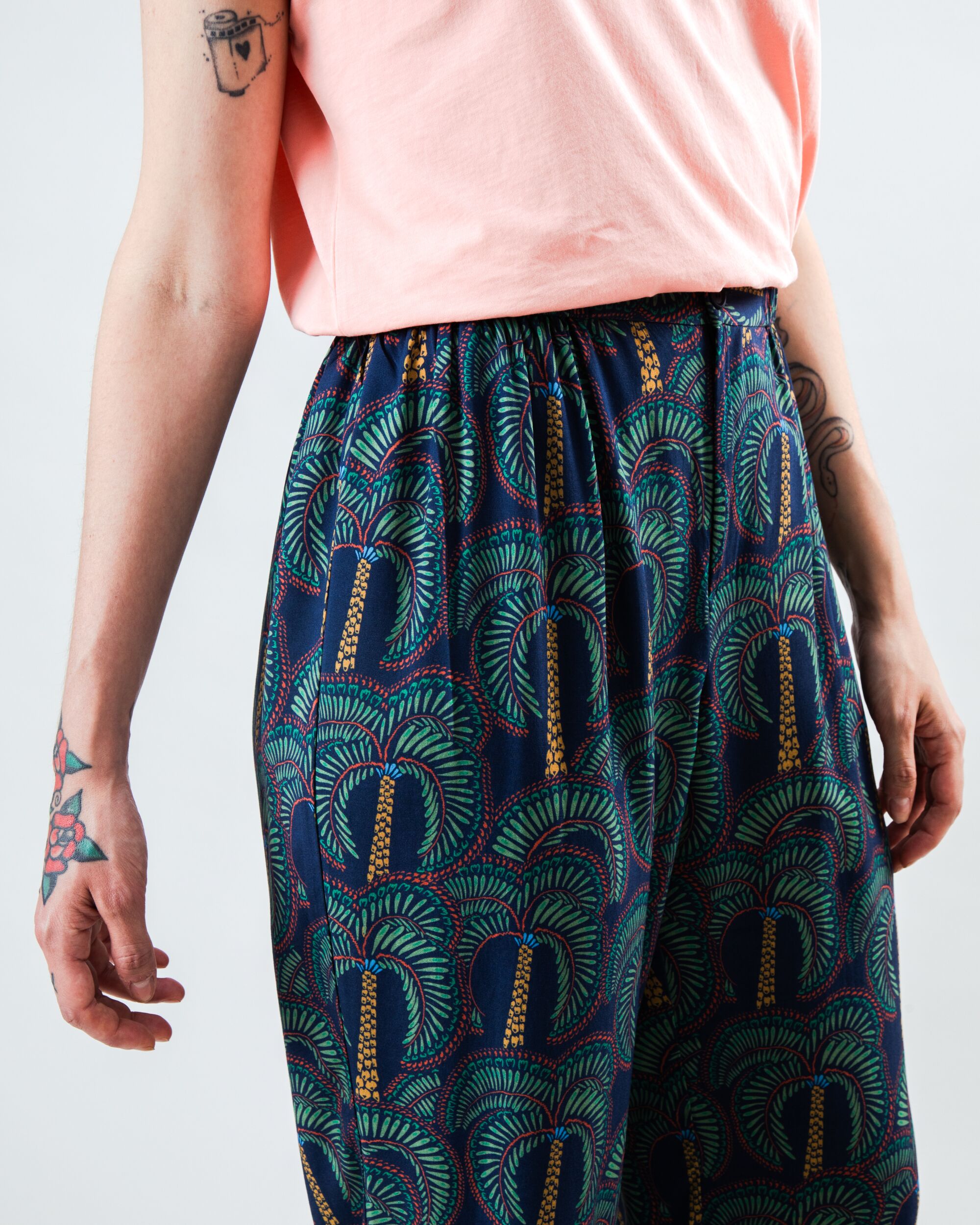 Borneo Harem Pants Navy