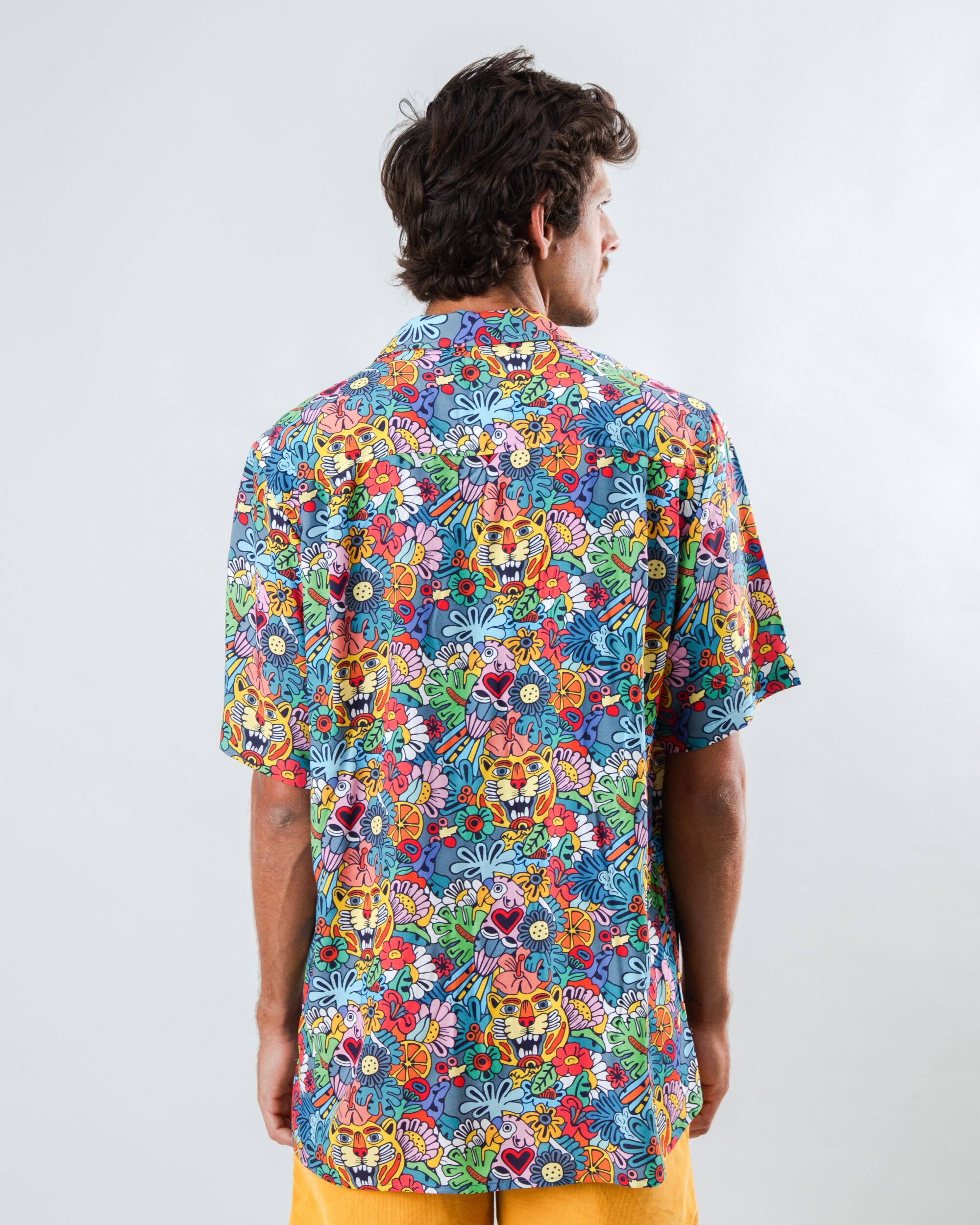 Asis Percales Tutti Frutti Aloha Shirt
