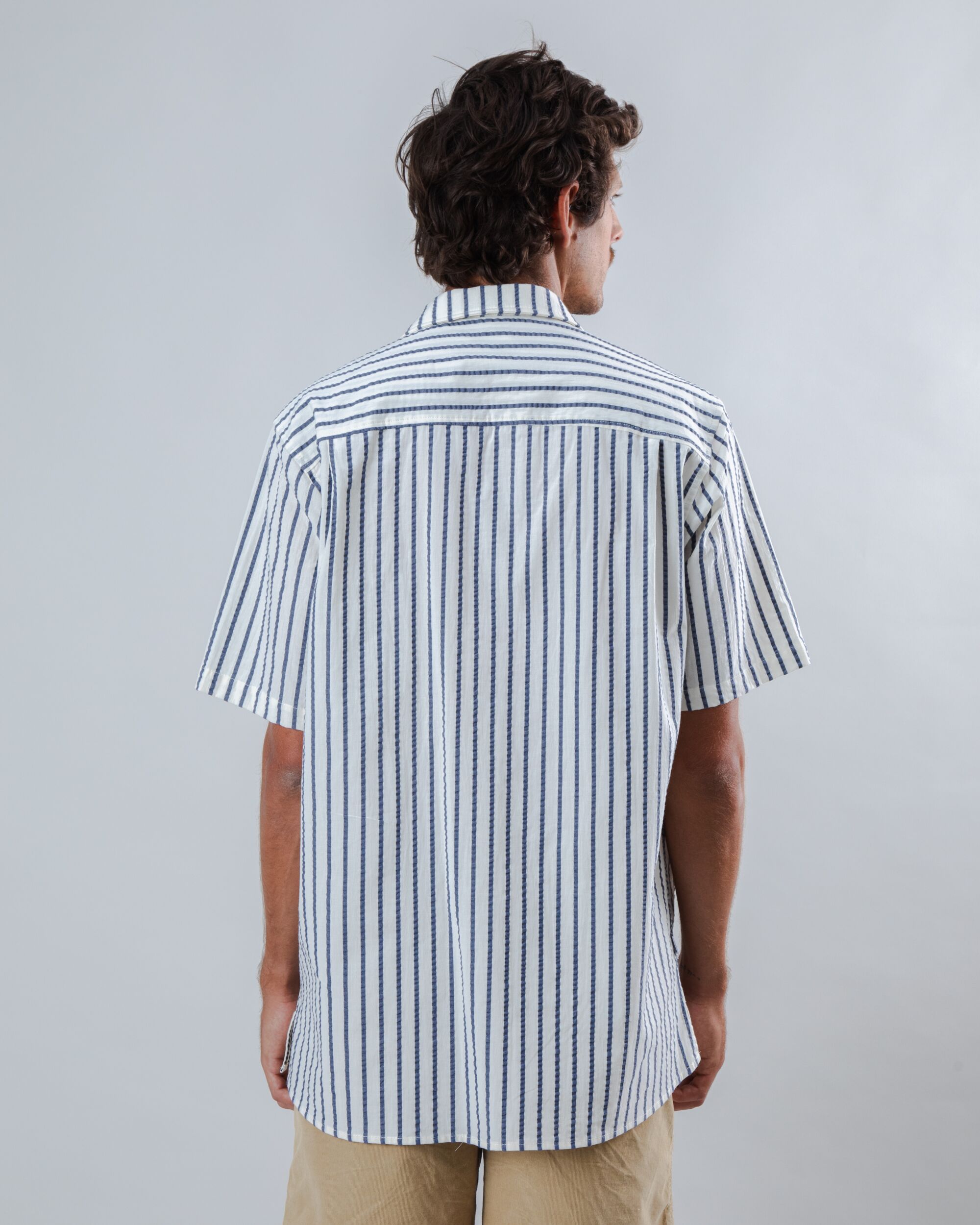 Sailor Aloha Shirt Blue