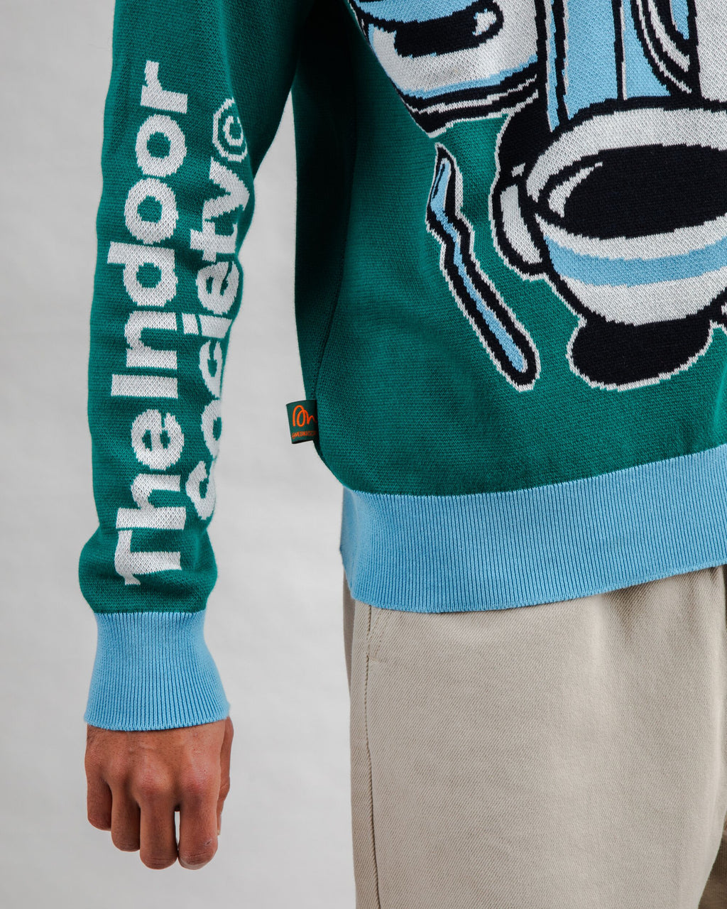 The Indoor Society Sweater Green