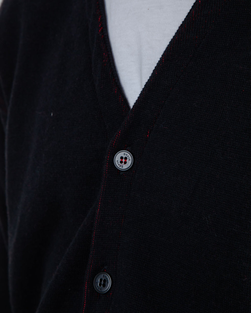 Atari Cardigan Logo Jacquard