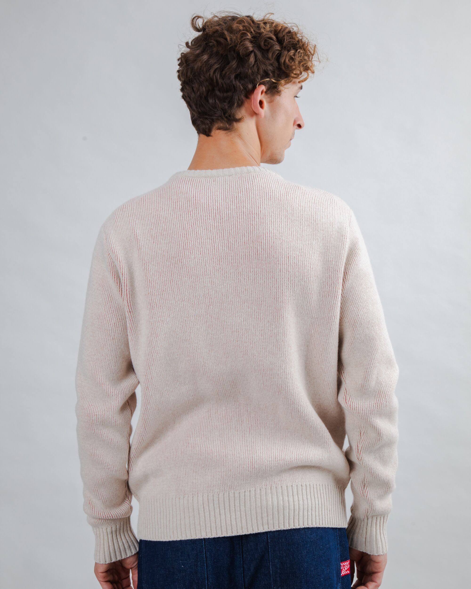 Atari Sweater Logo Jacquard Red