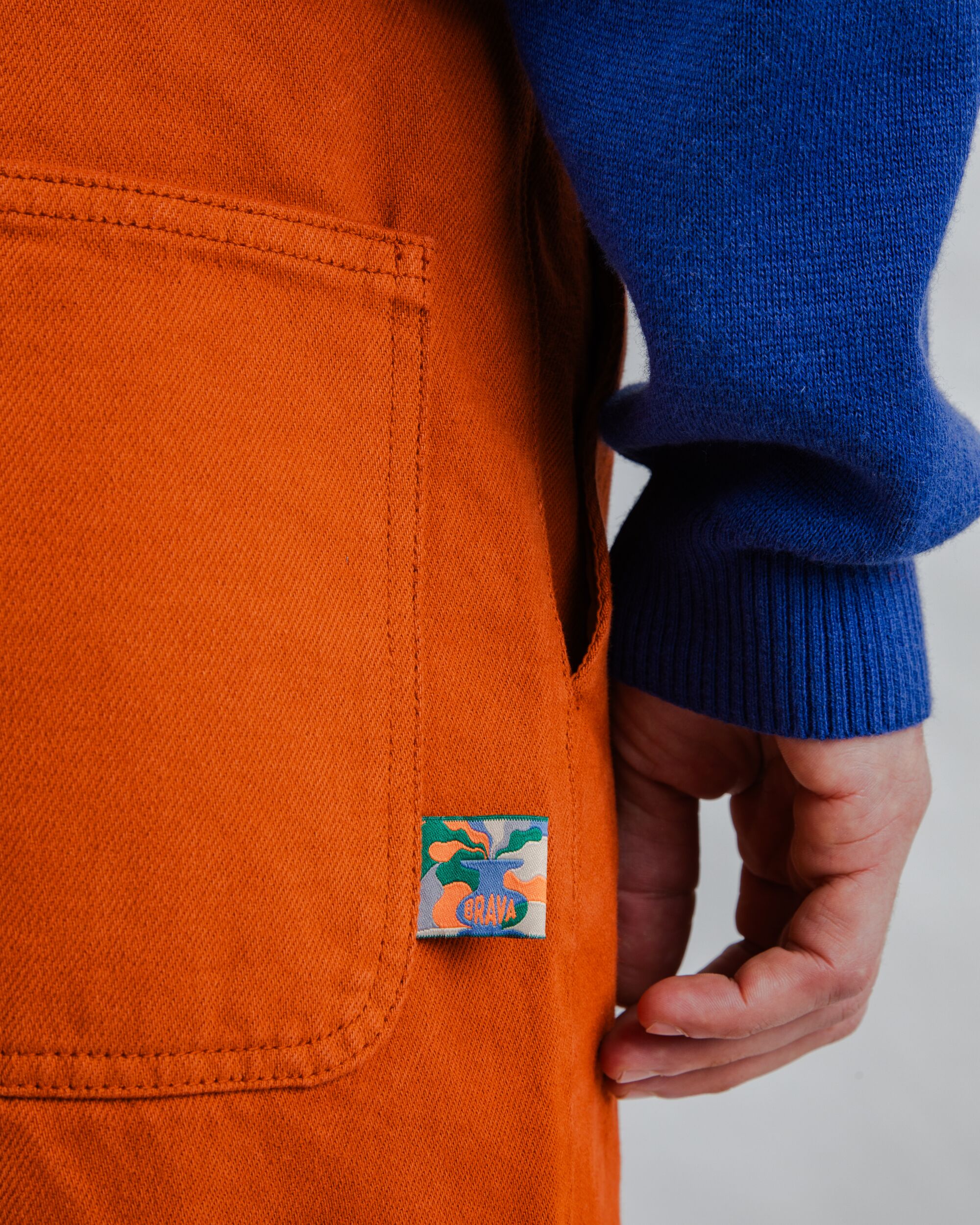 Loose Relaxed Pants Brown