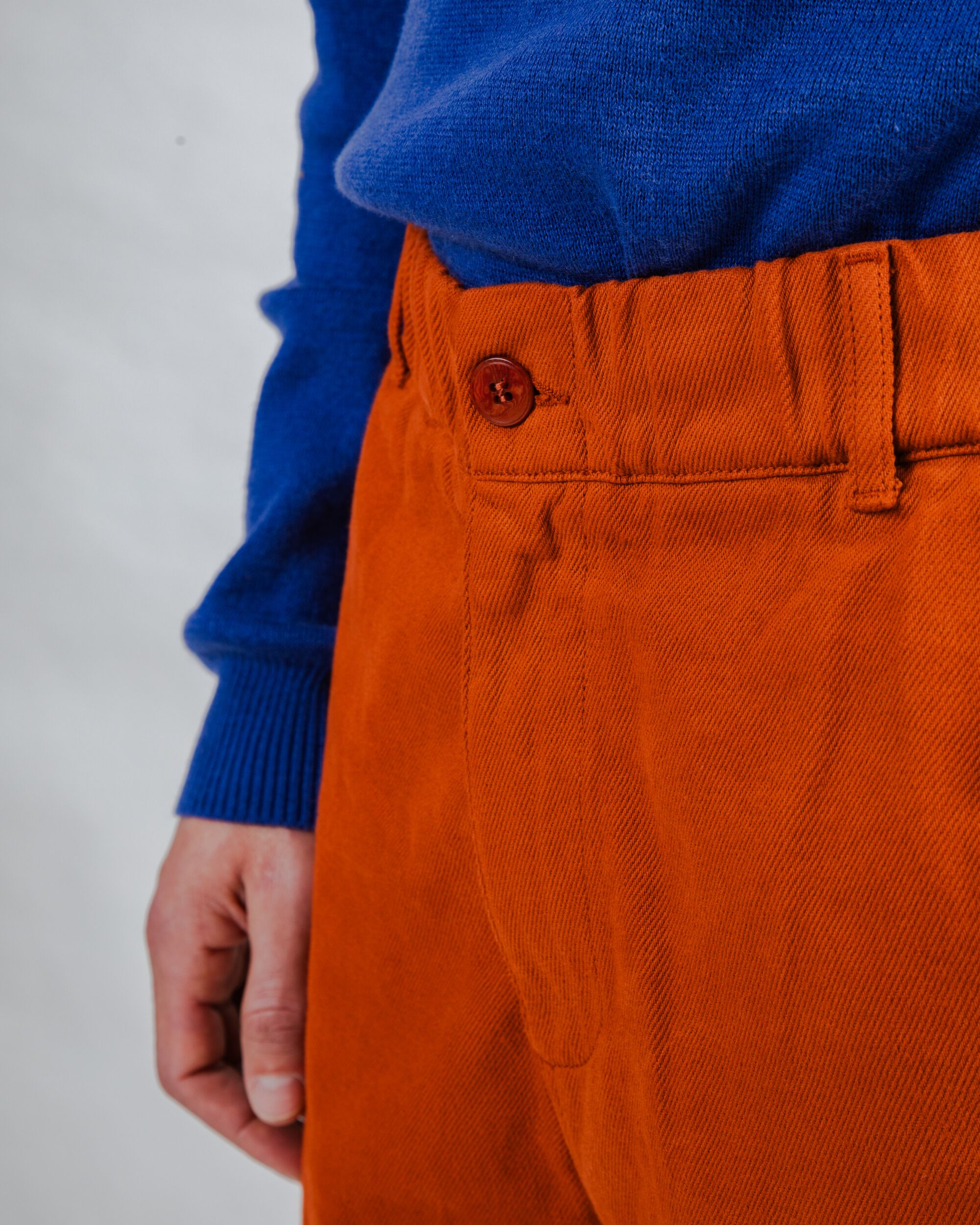 Loose Relaxed Pants Brown