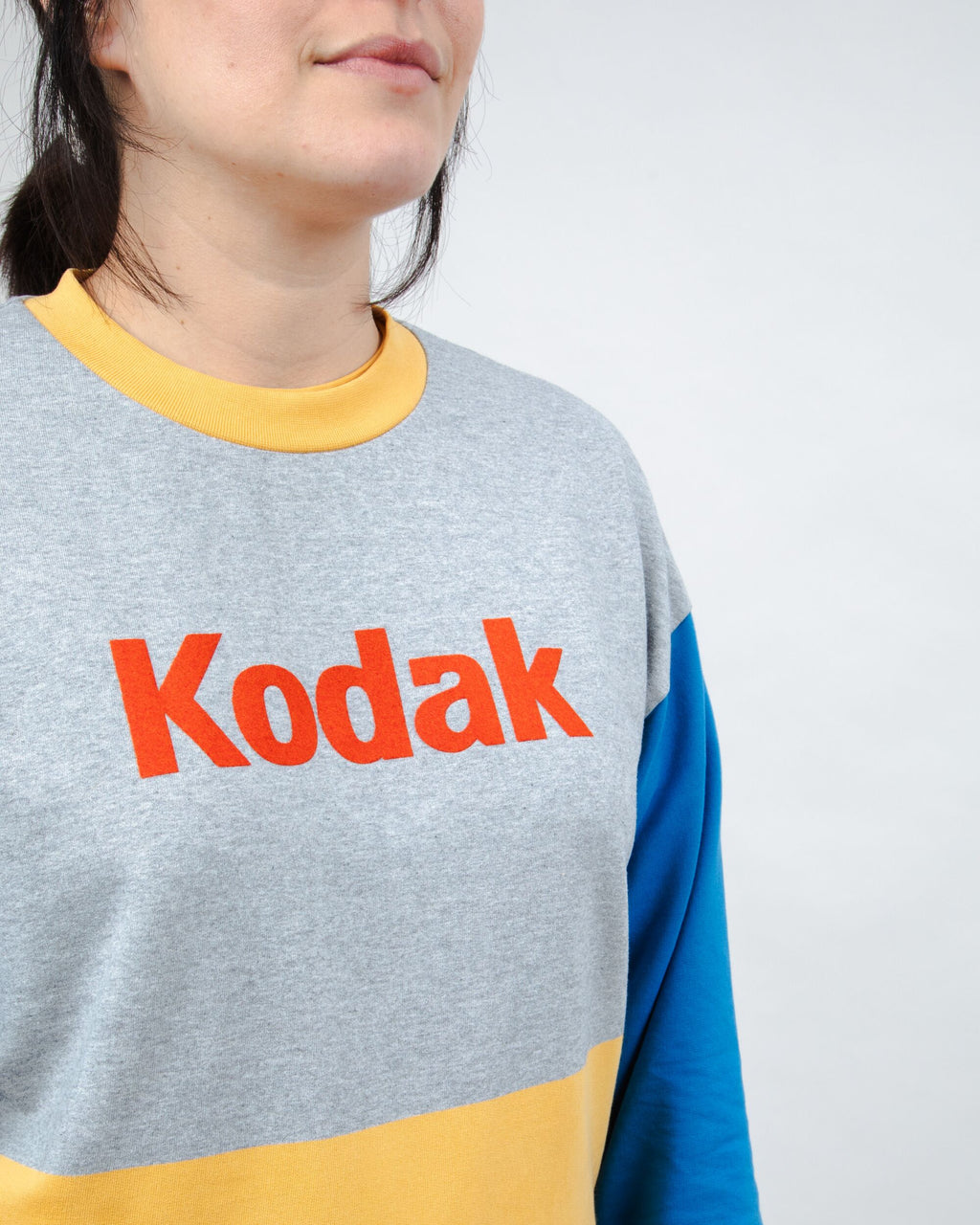Kodak Block Rounded Sweatshirt Multicolor