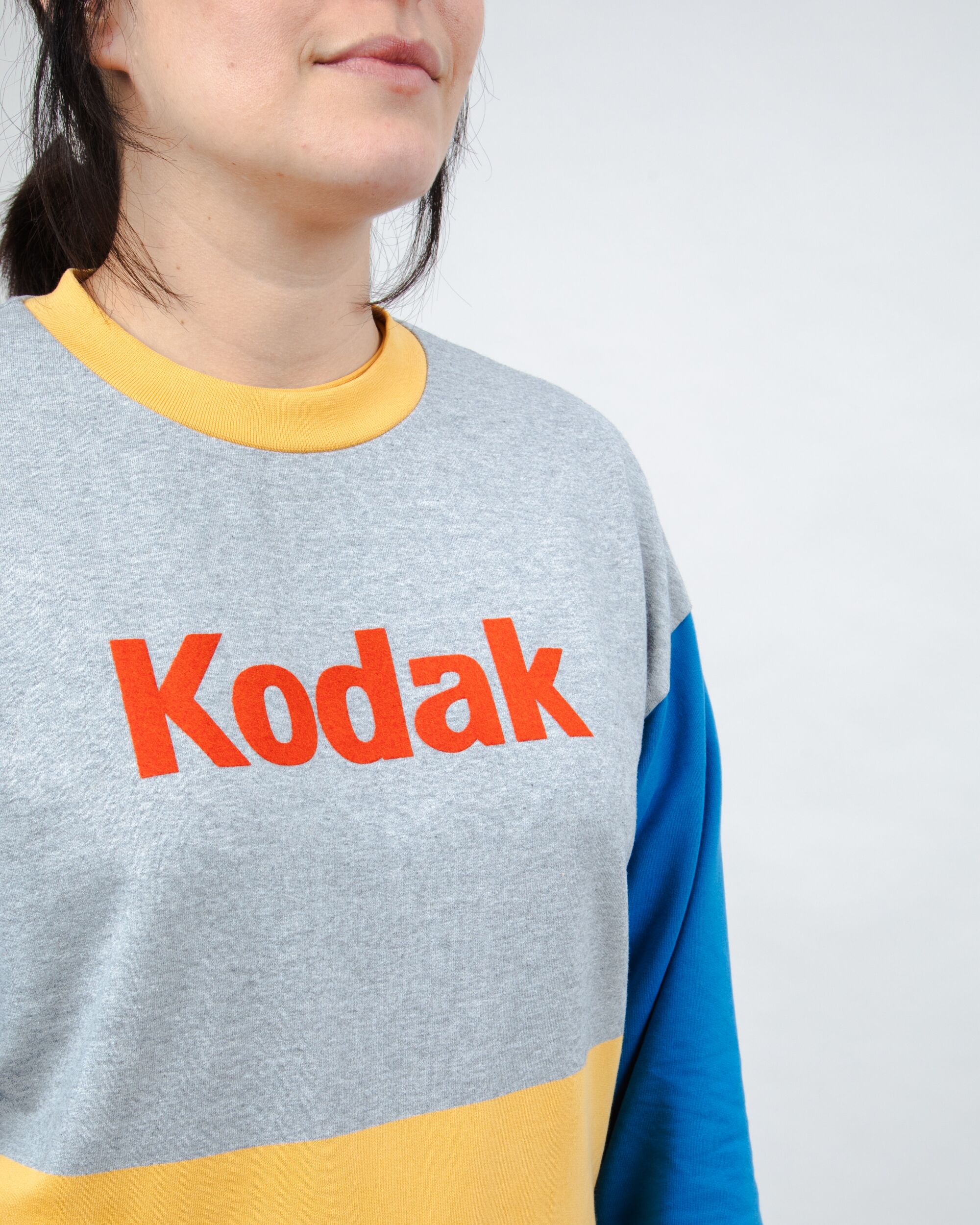Kodak Block Rounded Sweatshirt Multicolor