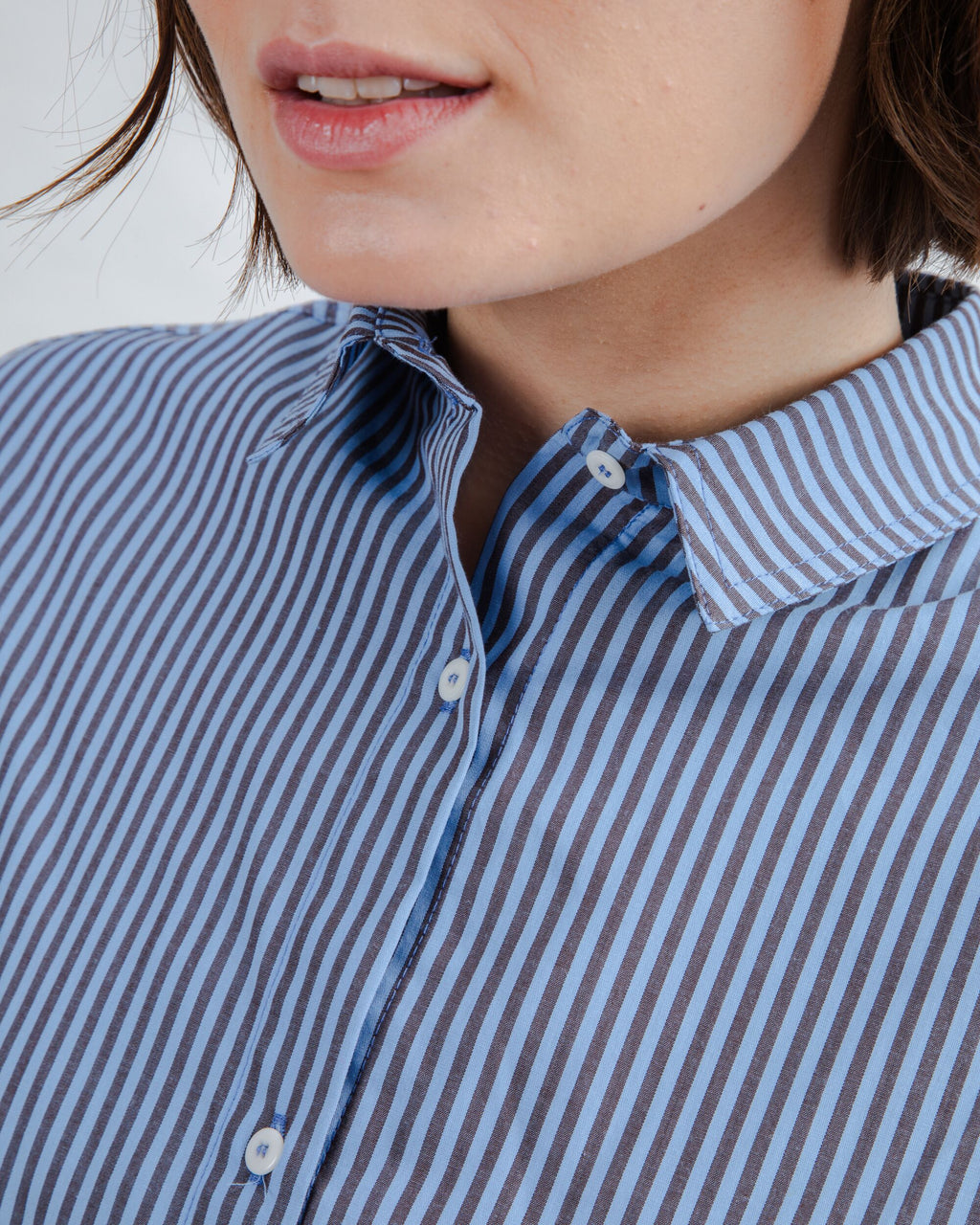 Oversize Stripes Gum Shirt