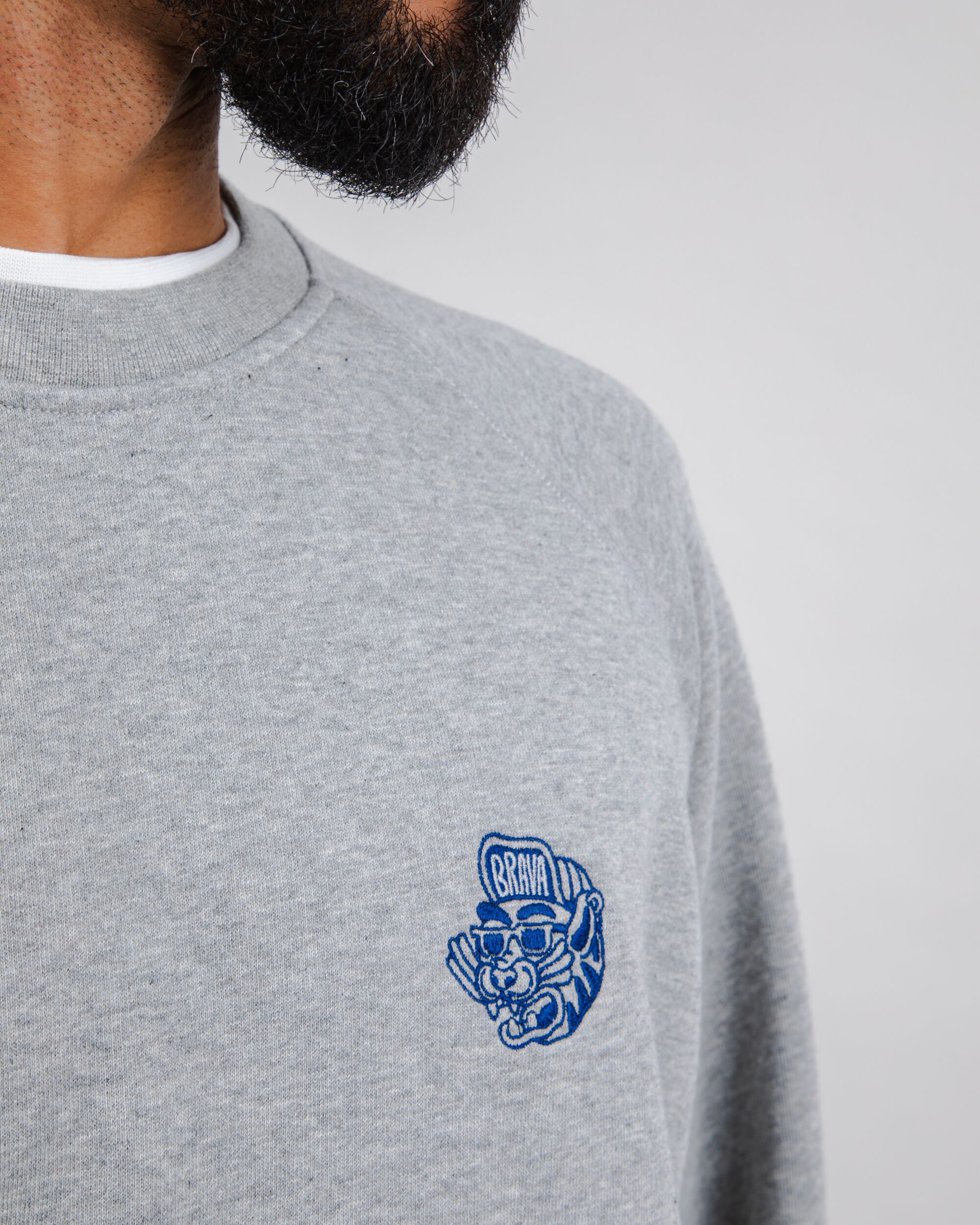 Asis Percales Tigris Sweatshirt Grey