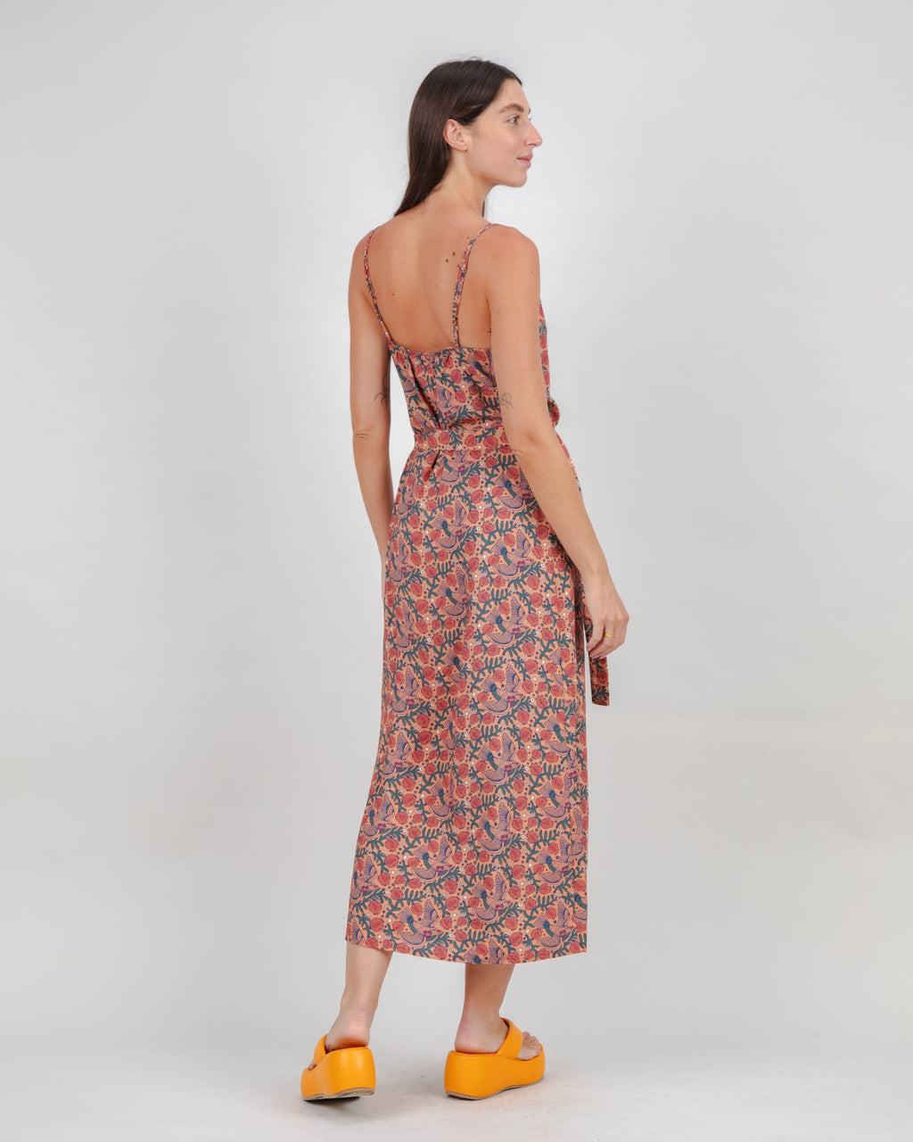 Passerine Strap Long Dress Coiro