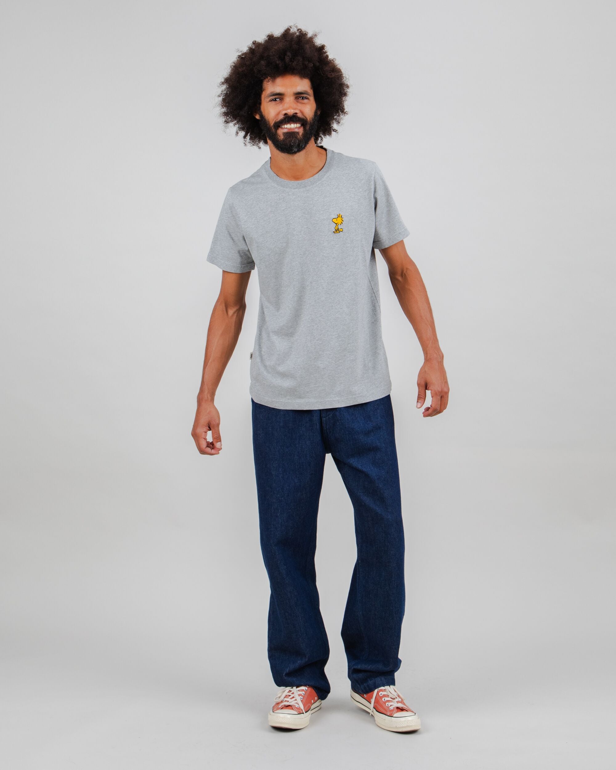Peanuts Woodstock T-Shirt Grey