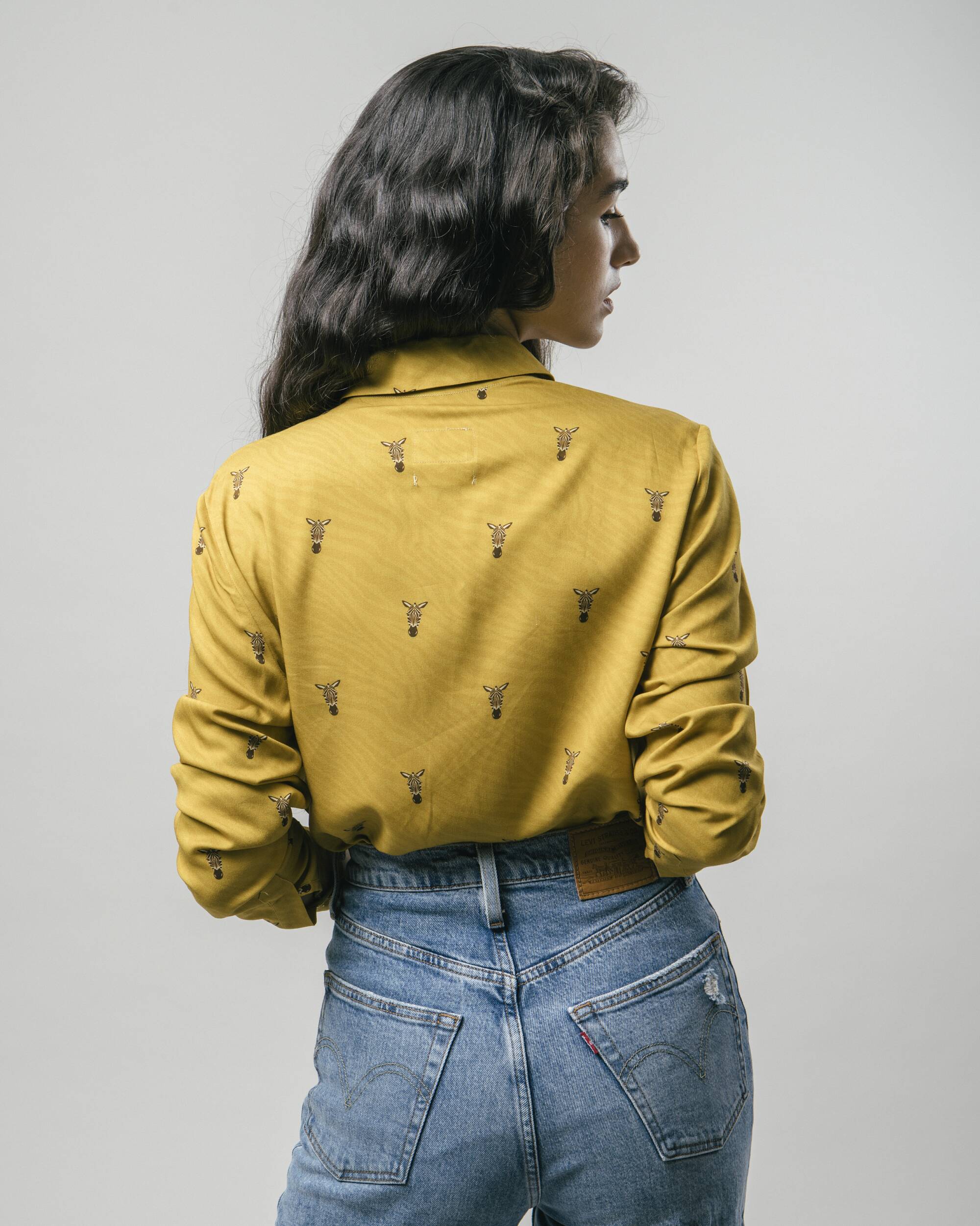 Wild Zebra Printed Blouse